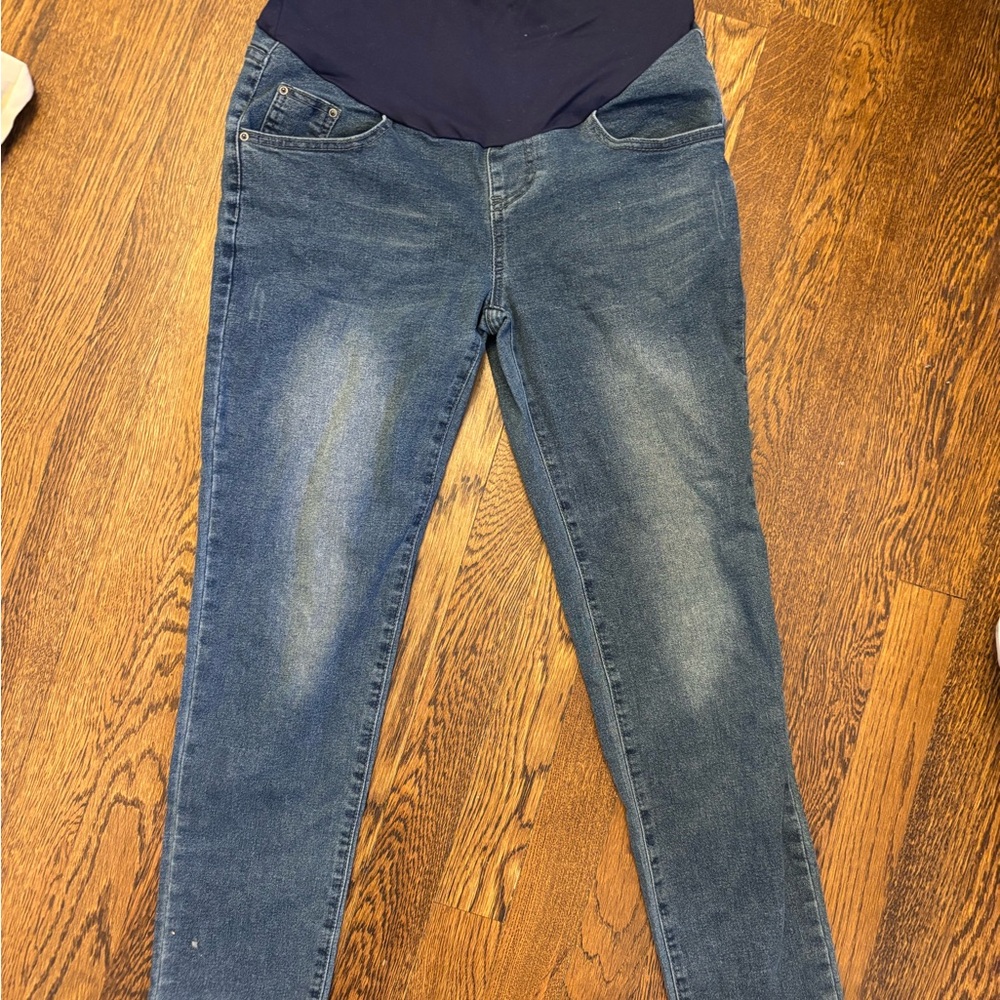 Maternity Blue Denim Women's Jeans